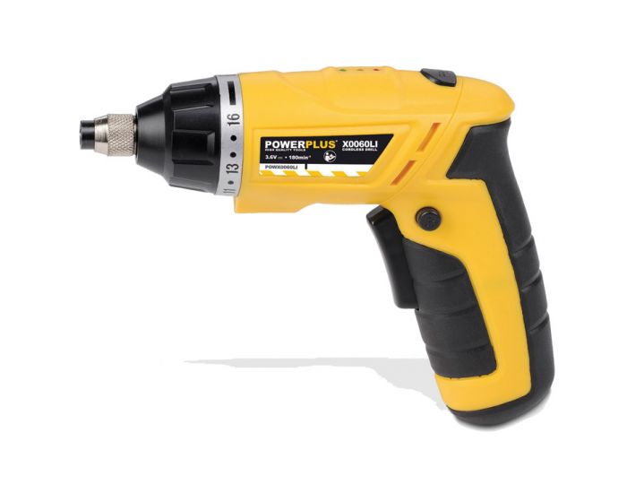 Accu Schroevendraaier 3.6V Li-Ion Powerplus POWX0060LI
