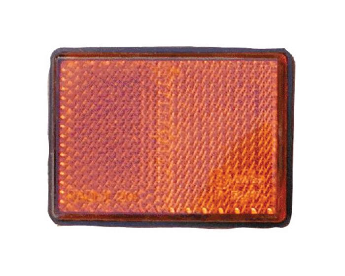 Reflector 82x36mm zelfklevend oranje