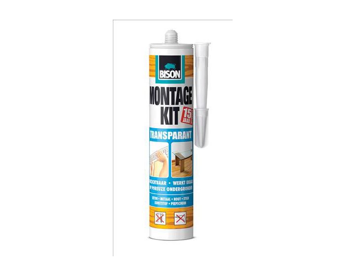 Bison Montagekit Transparant 310ml