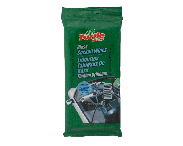 Turtle Wax Gloss Cockpit glansdoekjes