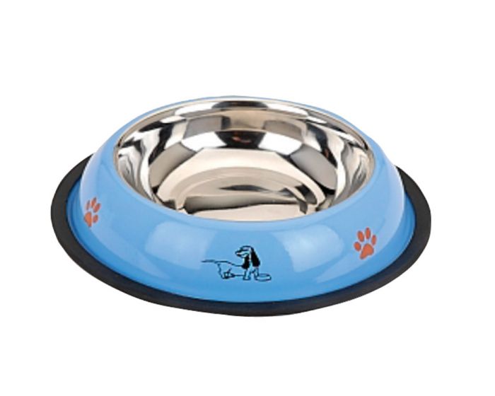 Voerbak Hond Staal met Anti-slip