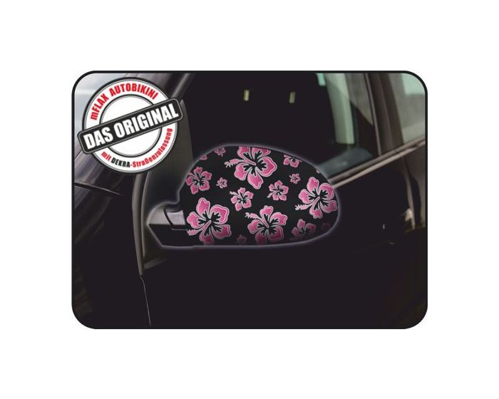 Spiegelset bloemen sticker
