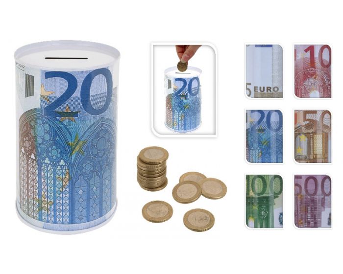 Muntgeld spaarpot Euro