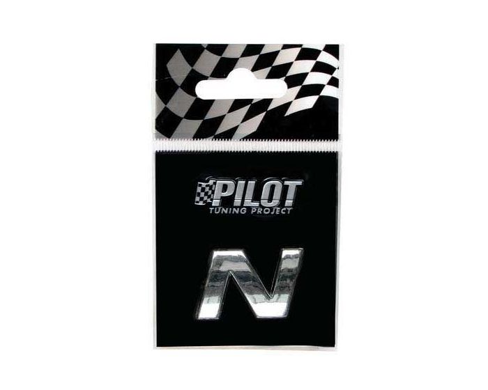 3D letter chroom - N