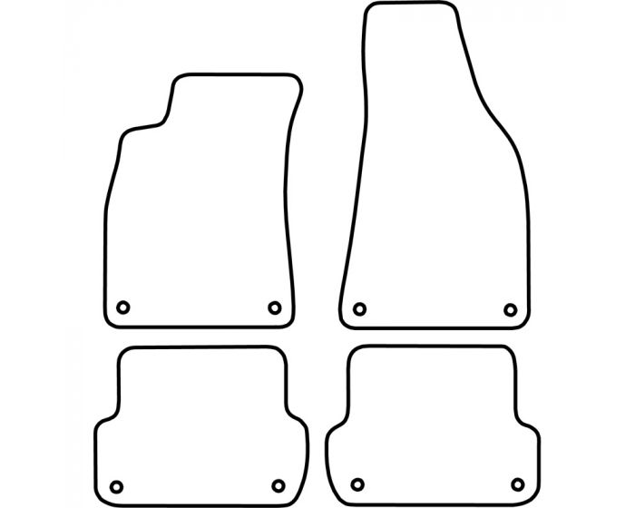 Automatten Audi A4 2001-2004