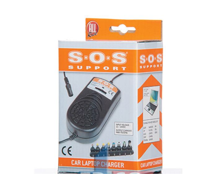 SOS Autolaptoplader 9-dlg 7500ma