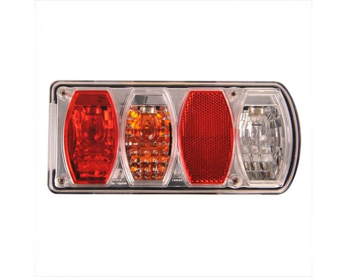 Achterlicht 6 functies 222x100 rechts