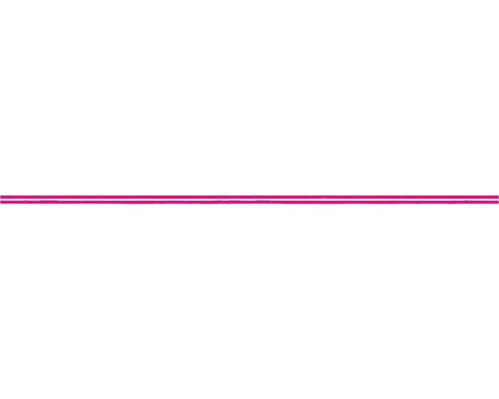 Rallystriping neon roze sticker
