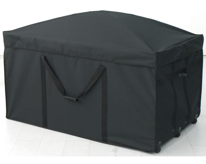 Kussenbox Textileen zwart