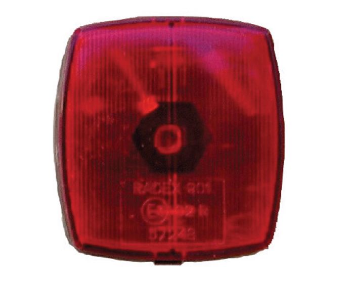 Breedtelicht rood 66 x 62mm