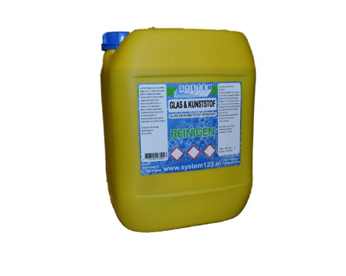 System glas-kunststofcleaner 10 liter