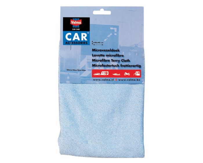 Valma Microvezeldoek blauw