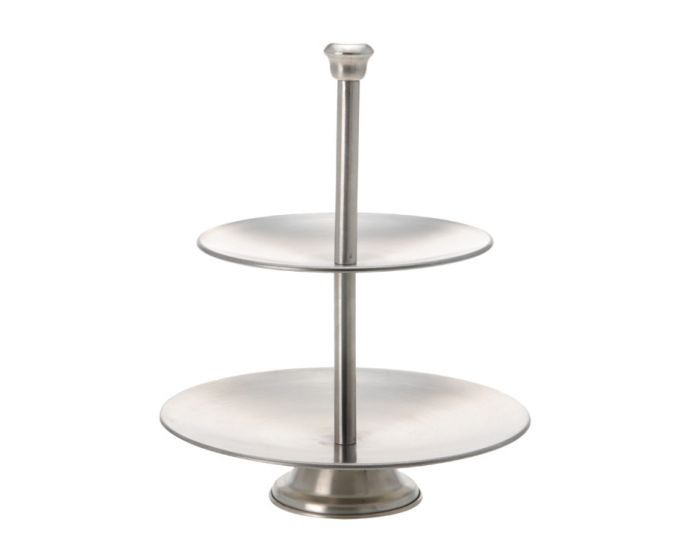 Etagère RVS 2-laags