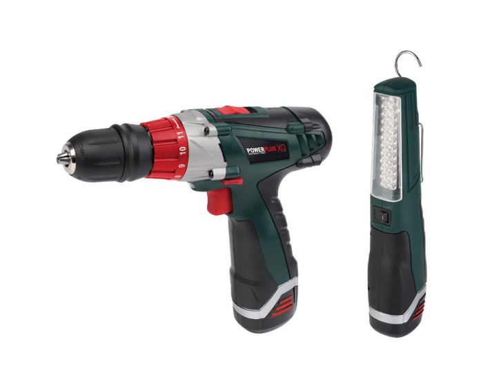 Accu boormachine 12v POWERPLUS POWXQ5243L