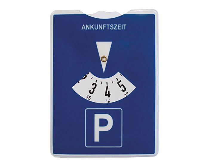 Kunststof parkeerschijf