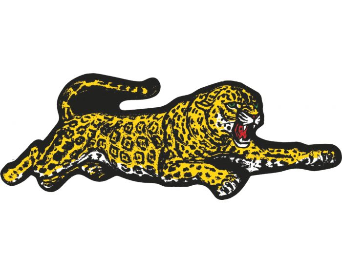 Luipaard 295x110mm sticker