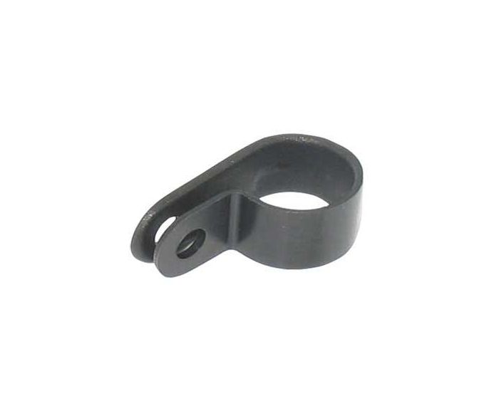 P-Clip 12 mm zwart 5 stuks