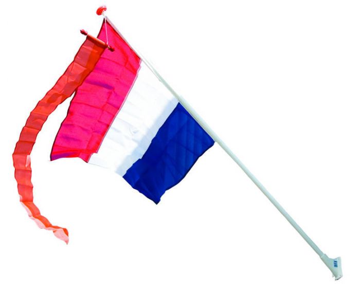 Vlag Nederland 90x150cm zonder stok/vaandel