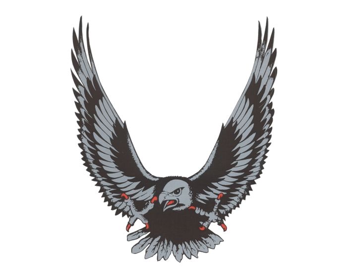 Adelaarzilver sticker