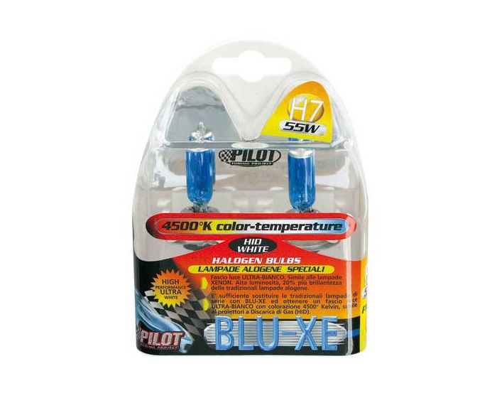 Verlichting H7 Blue-Xe lampen 55W 4500K