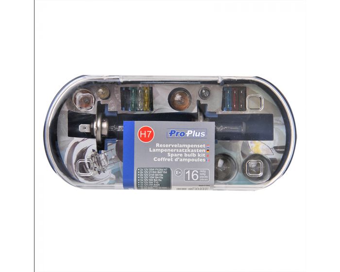 Lampenset H7 16-delig