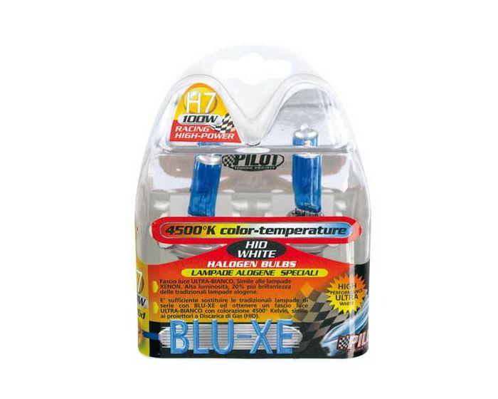 Verlichting H7 Blue-Xe lampen 100W 4500K