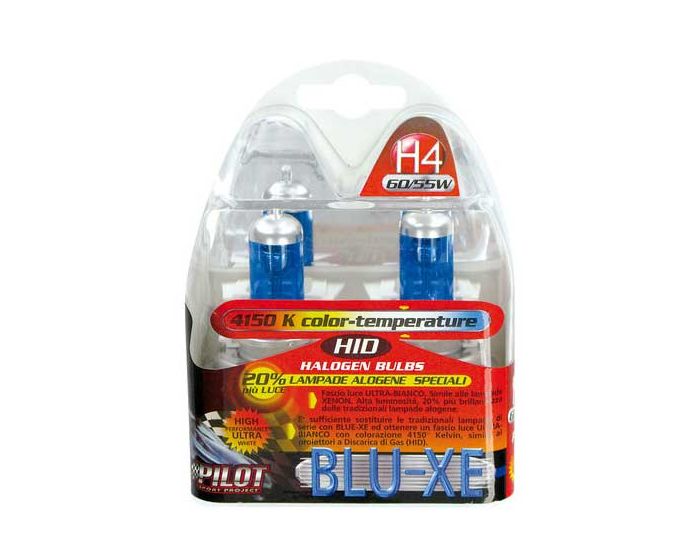 Verlichting H4 Blue-Xe lampen 60/55W 4500K