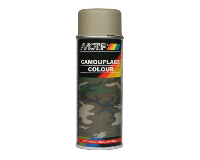 Motip camouflagelak 400ml grijs