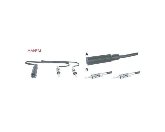 Antenne verlengkabel 450 cm.