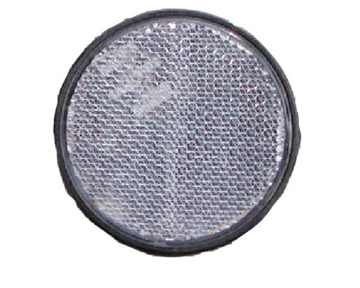 Reflector 60mm zelfklevend wit