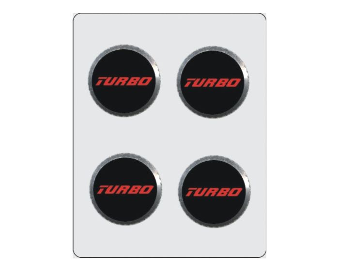 Ventiel kapjes turbo 4stuks