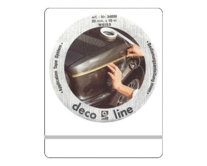 Bies zilver 3mm sticker