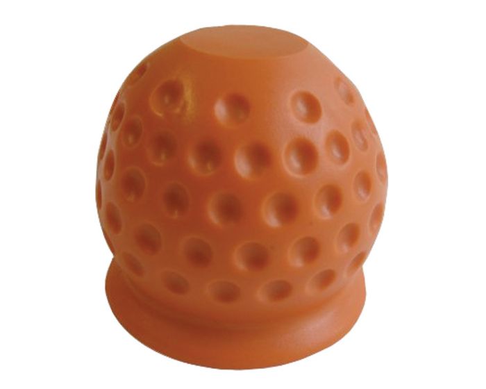 Trekhaakdop Golfbal rood/oranje