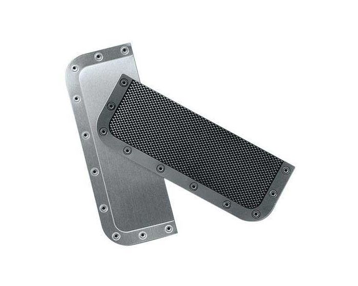 Uitlaat Hitteschild carbon