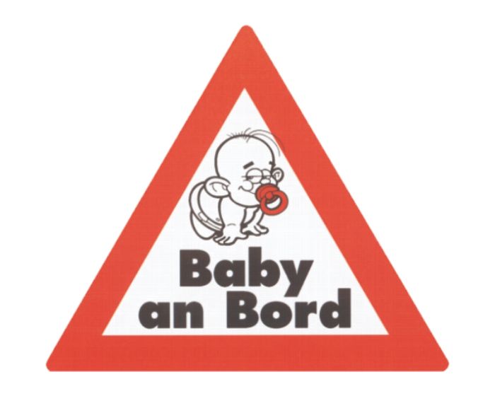 Baby an bord sticker