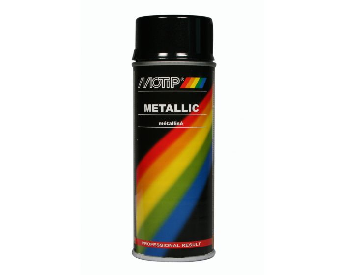Motip ralley metalic zwart 400ml