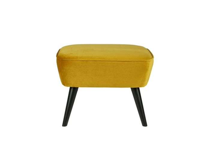 Woood hocker Sara oker geel