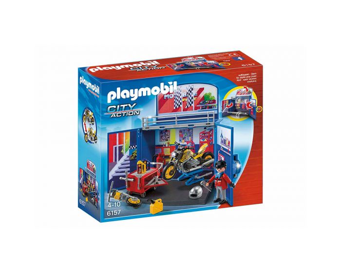 Playmobil Speelbox Motorwerkplaats - 6157