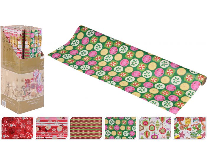 Inpakpapier kerst 70 x 800 cm
