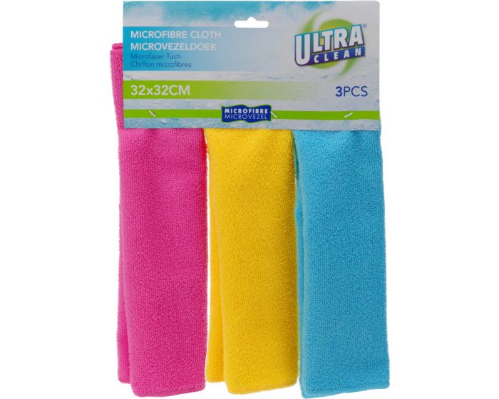 Microvezeldoek set 3 stuks