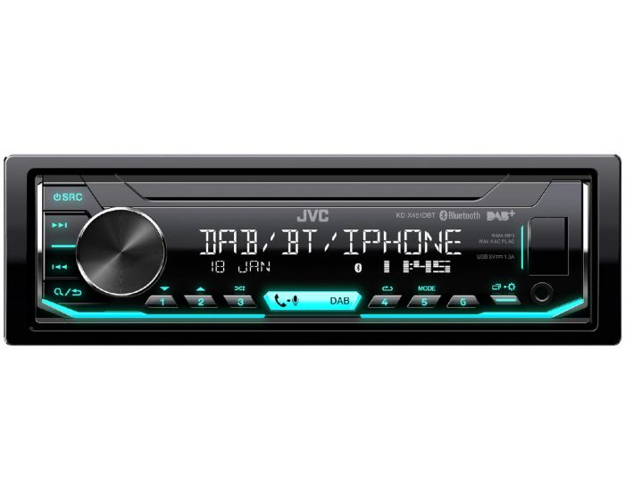 JVC KD-X451DBT autoradio