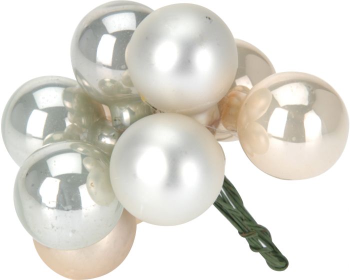 Kerstbal 10 x 25 mm