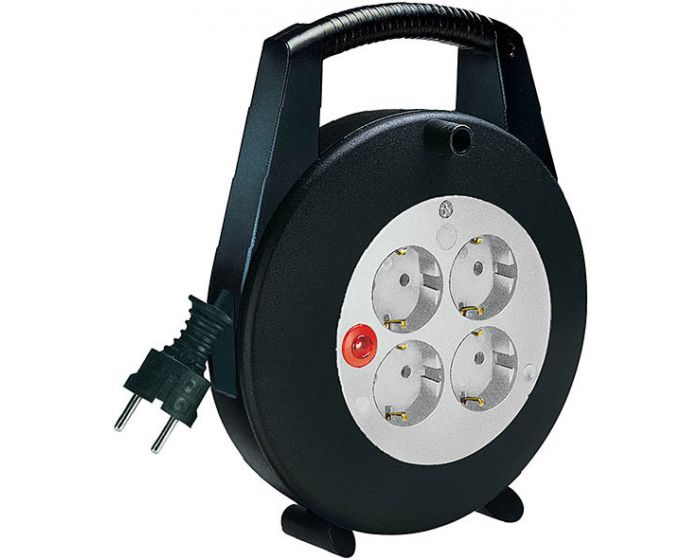 Brennenstuhl Vario Kabelhaspel 4-weg 5M