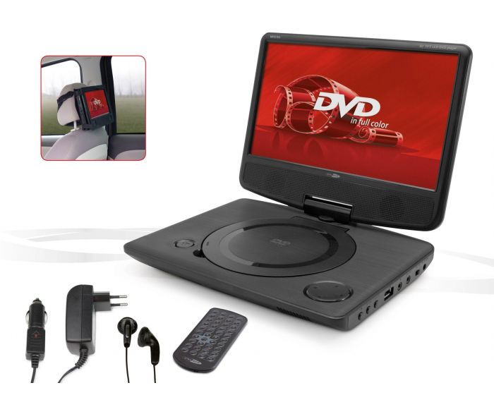 Draagbare DVD speler met 10