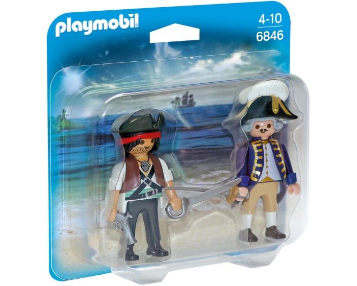 Playmobil Duopack piraat en soldaat - 6846