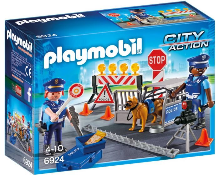 Playmobil Politiewegversperring - 6924