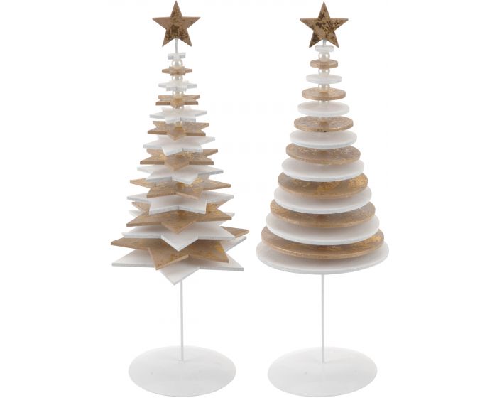 Kerstboom Wit 27cm
