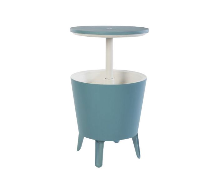 Keter Coolbar, bijzettafel en koelbox in 1 - Blauw/Grijs