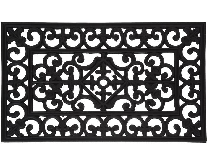 Deurmat rubber 45x75 cm
