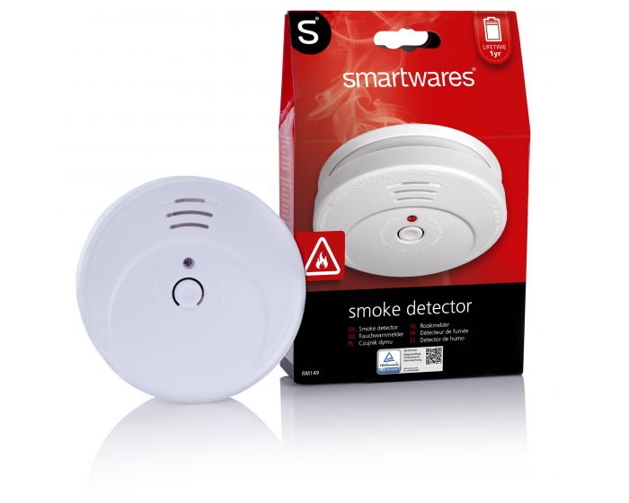 Rookmelder Smartwares met optische sensor